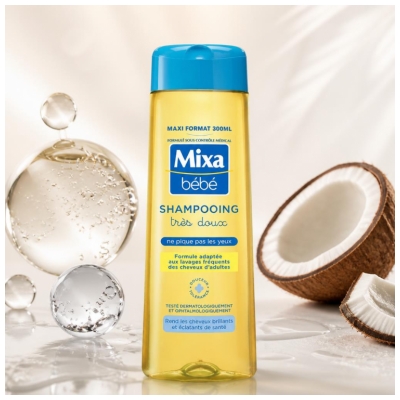 Mixa Bébé Shampoing Très Doux 300 ML