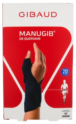 Gibaud Manugib de Quervain Orthèse Main Droite - Taille : 2D