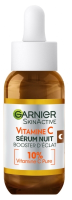 Garnier SkinActive Sérum Nuit Vitamine C Booster d'Éclat 30 ml