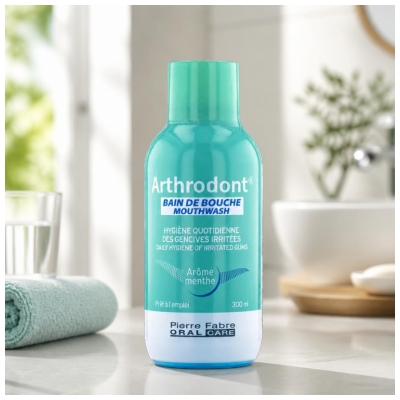 Pierre Fabre Oral Care Arthrodont Bain de Bouche Gencives Sensibles 300 ml
