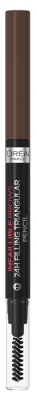 L'Oréal Paris Infaillible Brows 24H Crayon Sourcils Rétractable Triangulaire 9,2 g - Teinte : 5.0 Light Brunette