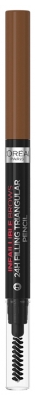 L'Oréal Paris Infaillible Brows 24H Crayon Sourcils Rétractable Triangulaire 9,2 g - Teinte : 3.0 Brunette