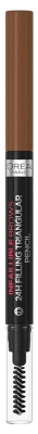 L'Oréal Paris Infaillible Brows 24H Crayon Sourcils Rétractable Triangulaire 9,2 g - Teinte : 5.23 Auburn