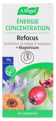A.Vogel Refocus Energie Concentration 28 Comprimés
