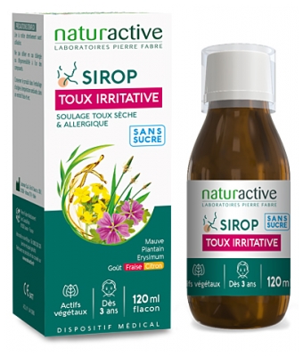 Naturactive Sirop Toux Irritative et Allergique 120 ML