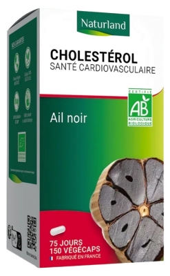 Naturland Ail Noir Bio 150 Unités