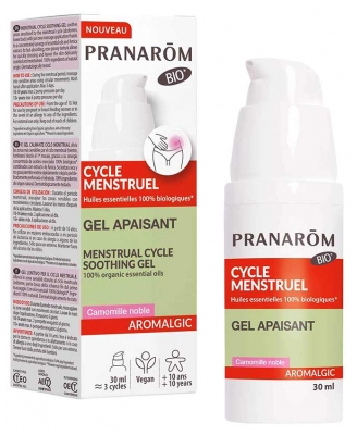 Pranarôm Aromalgic Gel Apaisant Cycle Menstruel Camomille Noble 30 ml