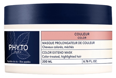 Phyto Masque Prolongateur de Couleur - Cheveux Colorés Méchés - Pot 200 ml