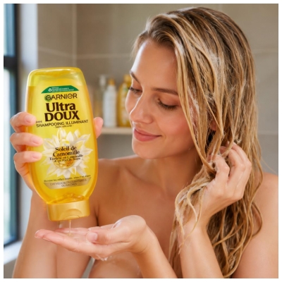 Garnier Ultra Doux Soleil de Camomille Shampooing Illuminant 400 ml