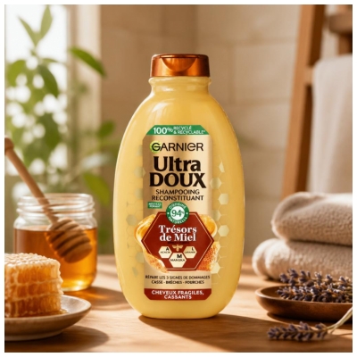 Garnier Ultra Doux Trésors de Miel Shampooing Reconstituant 400 ml