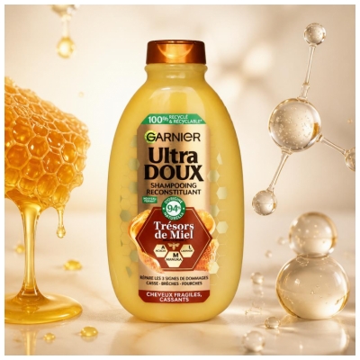 Garnier Ultra Doux Trésors de Miel Shampooing Reconstituant 400 ml