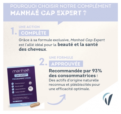 Vitavea Manhaé Cheveux Expert Force et Vitalité120 Gélules