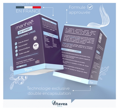 Vitavea Manhaé Cheveux Expert Force et Vitalité120 Gélules