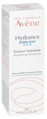 Avène Hydrance Légère Émulsion Hydratante Peaux Sensibles à Mixtes 40 ml