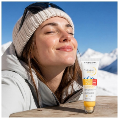Bioderma Photoderm Duo Ski Crème Visage SPF50+ 20 ML + Stick Lèvres SPF50+ 2 Grammes