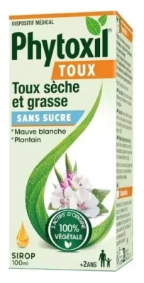 Sanofi Phytoxil Toux Sèche & Grasse Sans Sucres 100 ML