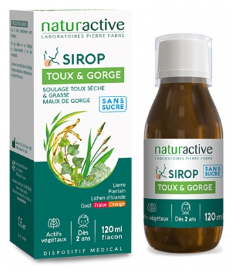 Naturactive Sirop Toux & Gorge 120 ML