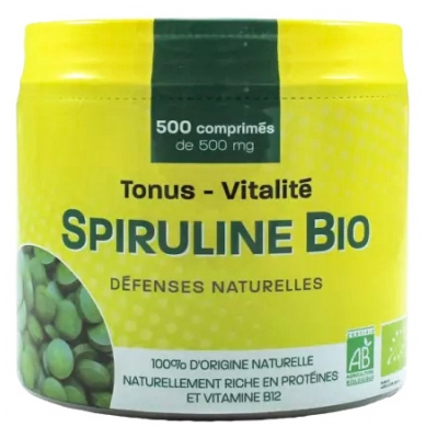 PharmUp Spiruline Bio 500 Unités