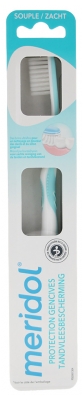 Meridol Brosse à Dents Gencives Fragiles Souple - Couleur : Vert