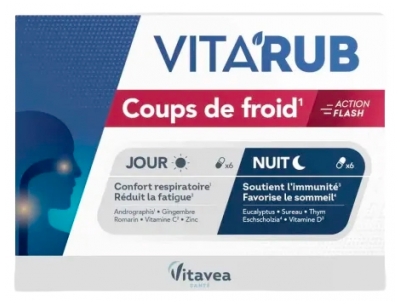 Vitavea Vita'Rub Coups de Froid 12 Unités