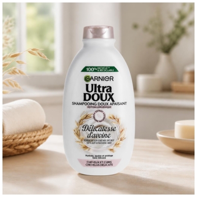 Garnier Ultra Doux Shampooing Hydratant Délicatesse d'Avoine 400 ml