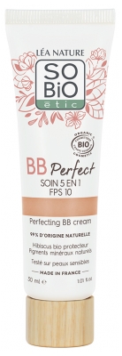 Léa Nature SO BIO étic BB Perfect 5en1 SPF10 Biologique 30 ML - Teinte : 20 - Clair