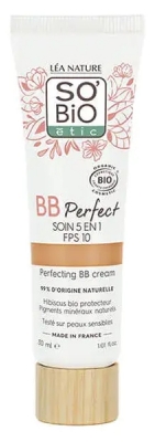 Léa Nature SO BIO étic BB Perfect 5en1 SPF10 Biologique 30 ML - Teinte : 12 - Médium Clair