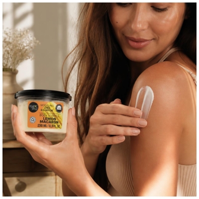 Organic Shop Crème Corps Modelante Citron Soufflé 250 ml
