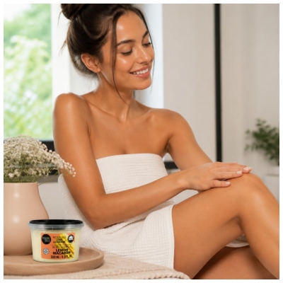 Organic Shop Crème Corps Modelante Citron Soufflé 250 ml
