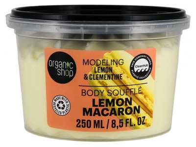 Organic Shop Crème Corps Modelante Citron Soufflé 250 ml