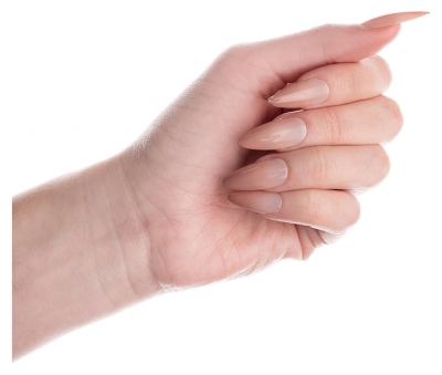 Invogue 24 Faux Ongles Stiletto Dégradé Rose + 1 Colle