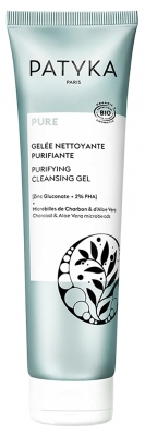 PATYKA Pure Gelée Nettoyante Purifiante Microbilles de Charbon Bio 150 ml