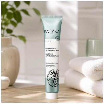 PATYKA Pure Fluide Matifiant Anti-Imperfections Biologique 40 ML