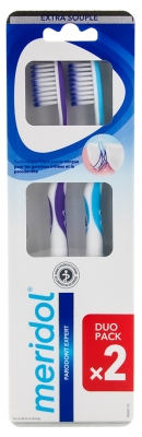 Elmex Sensitive Brosse à Dents Extra-Souple - Couleur : Bleu et Violet