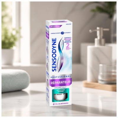 Sensodyne Dentifrice Professional Réparateur Dentifrice Nettoyage Intense 75 ml