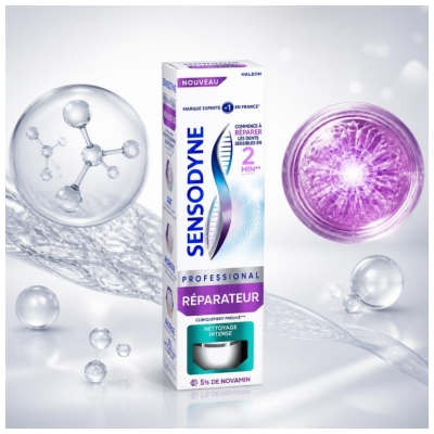 Sensodyne Dentifrice Professional Réparateur Dentifrice Nettoyage Intense 75 ml