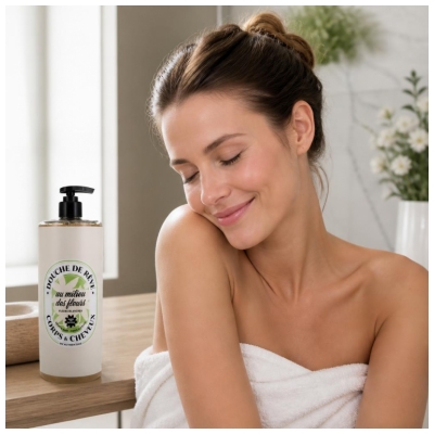 Authentine Douche de de Rêve Au Milieu des Fleurs 1 Litre