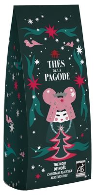 Thés de la Pagode Noël Thé Noir Bio 70 g