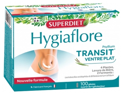 Superdiet Hygiaflore Transit 100 Gélules