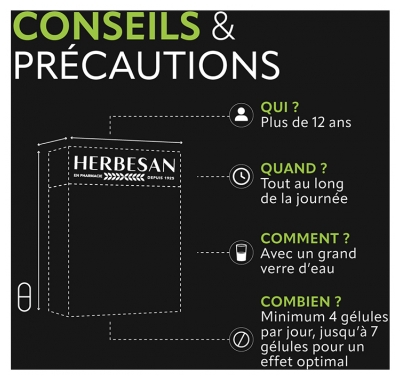 Herbesan Transiphyt Transit Facile 60 gélules