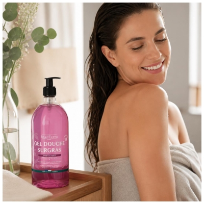 BeauTerra Gel Douche Surgras Figue d' 1 Litre