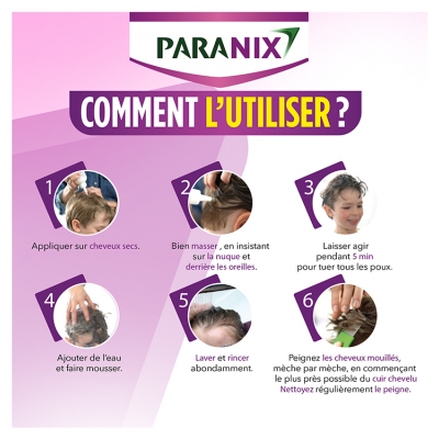 Paranix Express Shampoing Anti-Poux Action Rapide 200 ml
