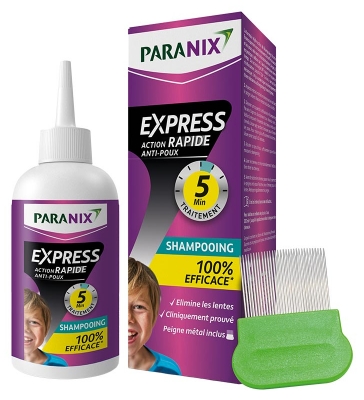 Paranix Express Shampoing Anti-Poux Action Rapide 200 ml