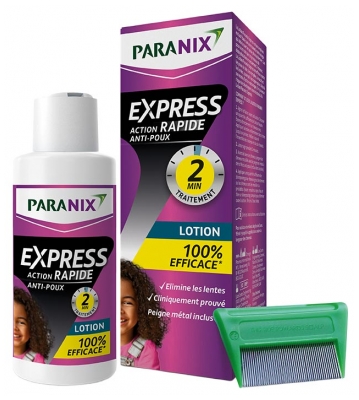 Paranix Express Lotion Anti-Poux Action Rapides 95 ml