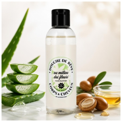 Authentine Douche de Rêve Au Milieu des Fleurs Corps Cheveux100 ml