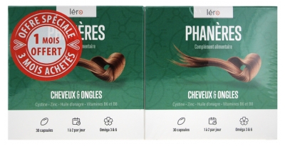 Léro Phanères 90 + 30 Capsules (30 Capsules Offertes)