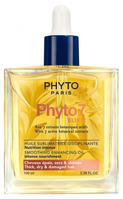 Phyto Phyto 7 Élixir Huile Sublimatrice Disciplinante Nutrition Intense 100 ml