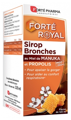 Forté Pharma Forté Royal Sirop pour les Bronches 120 ml