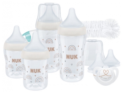 NUK Perfect Match 0 - 6 Mois et + 4 Biberons