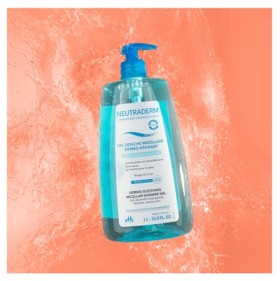 Neutraderm Gel Douche Micellaire Dermo Apaisant Fl1L